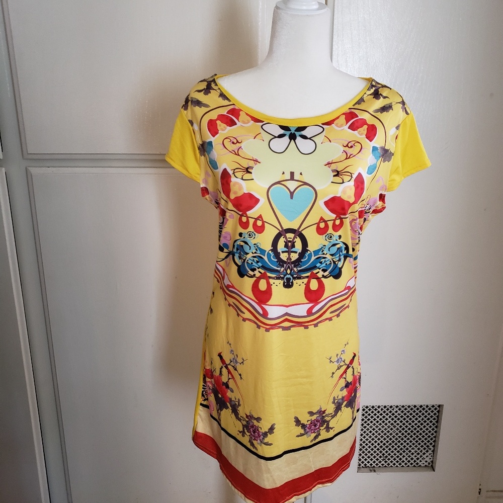 Yellow dress